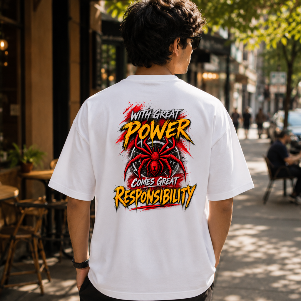 Spider Man Oversize Punk Tee