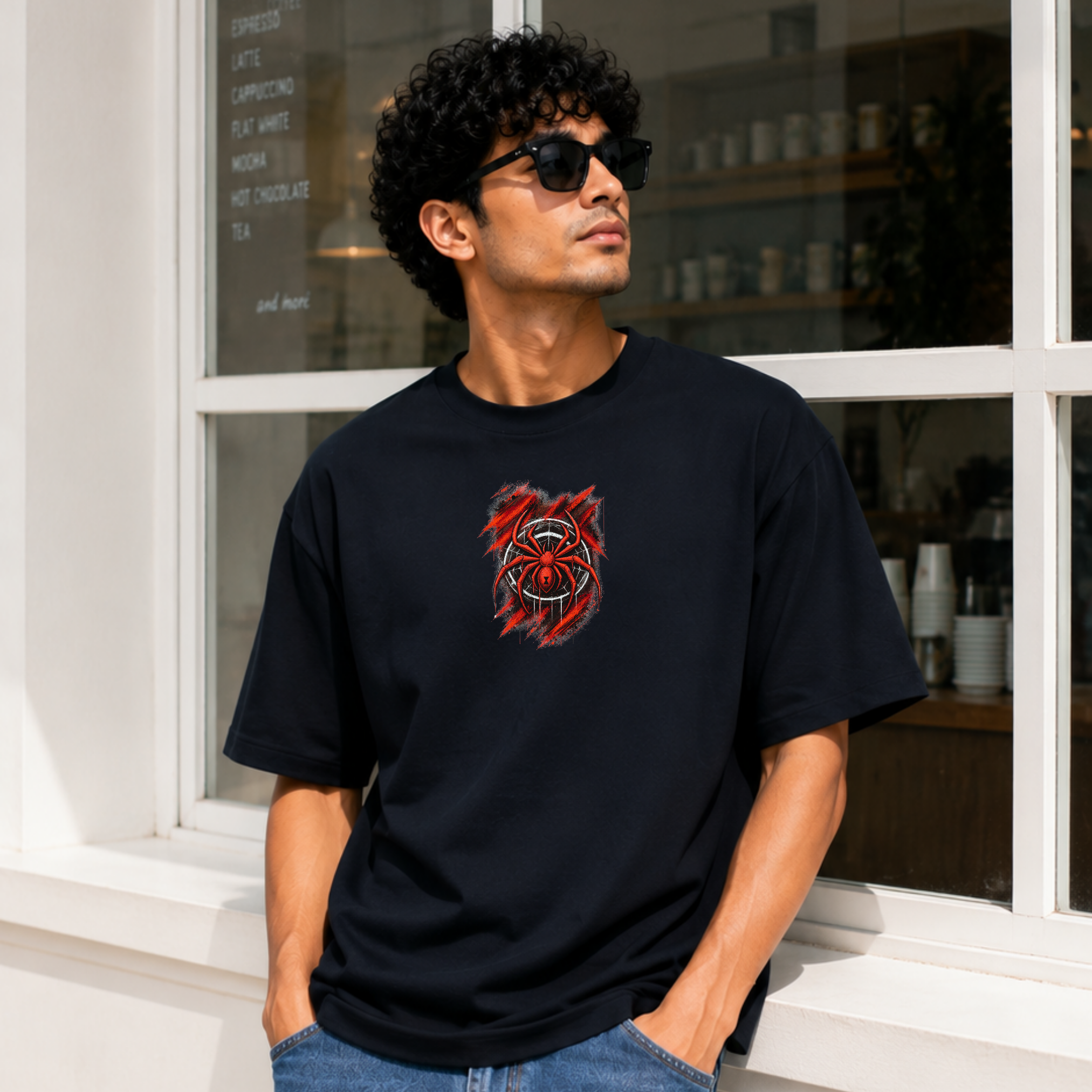 Spider Man Unisex Oversized Classic T-Shirt