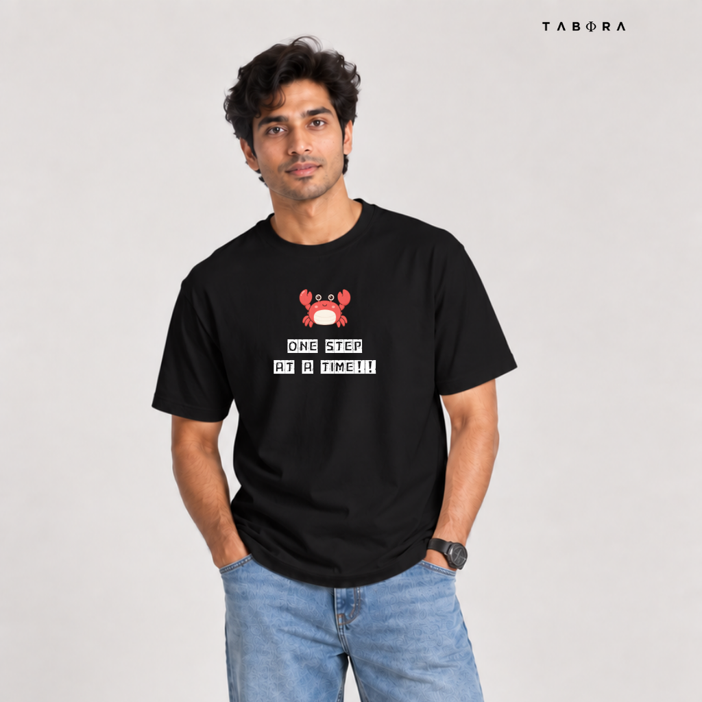 One Step At a Time Regulat Fit Tee