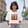 Parisian Skyline Graphic Tee