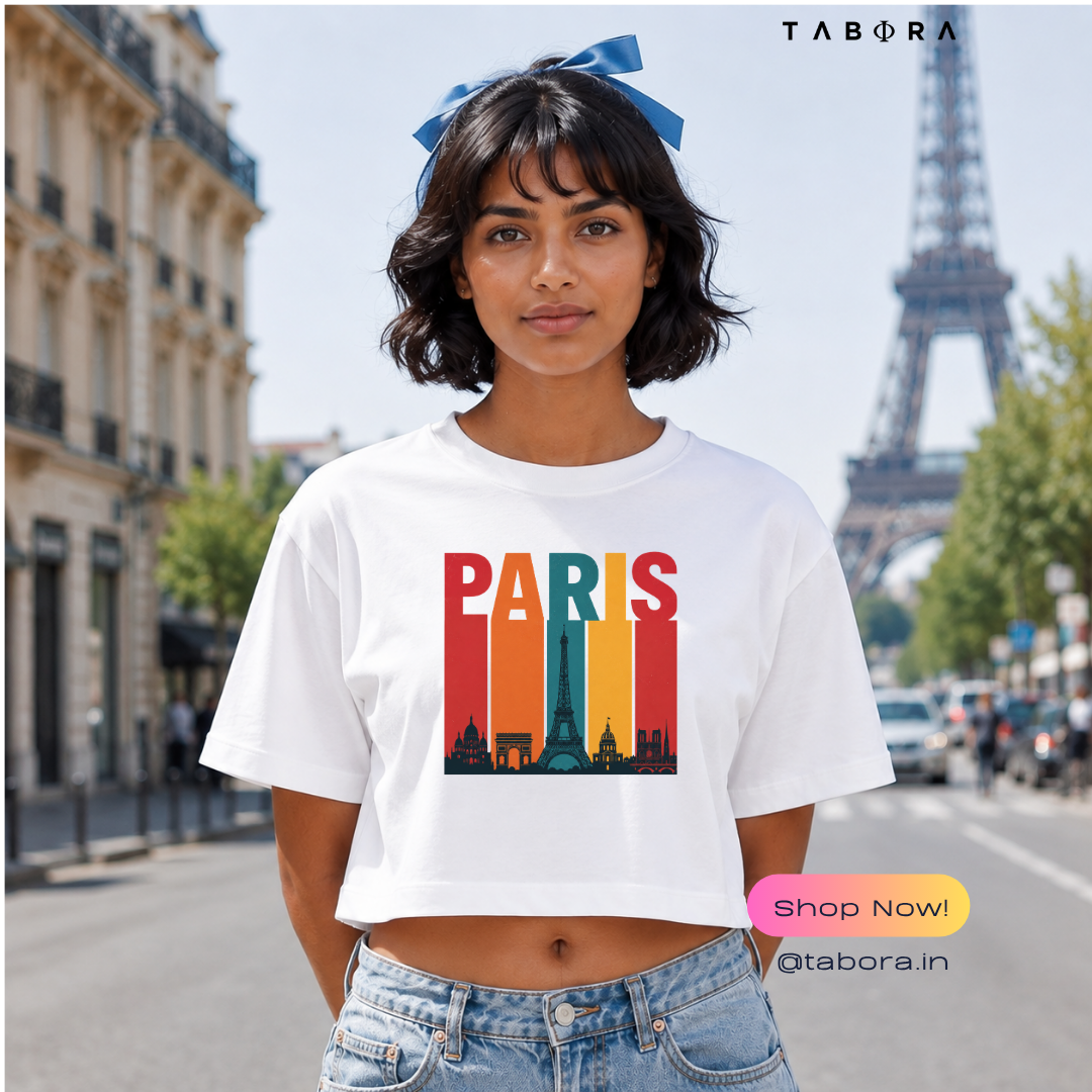 Paris Funk Crop Top