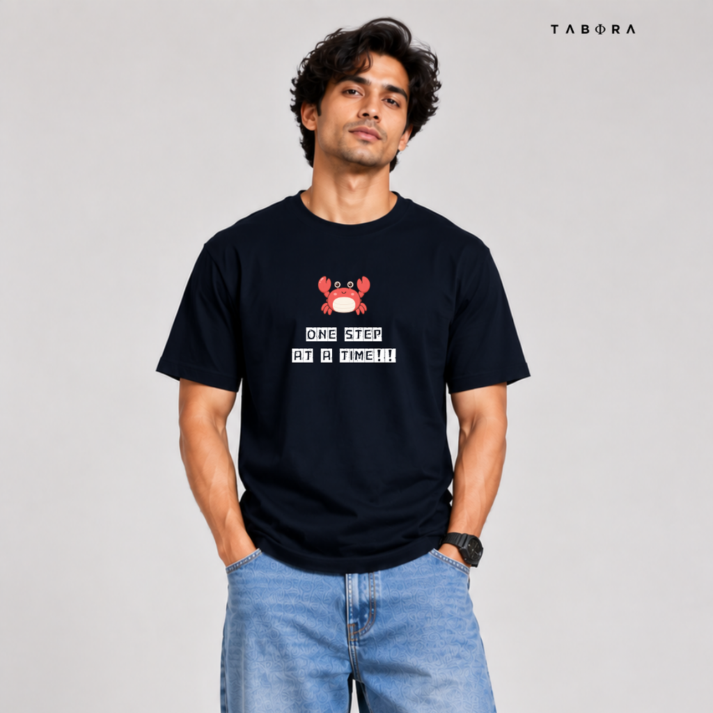 One Step At a Time Regulat Fit Tee