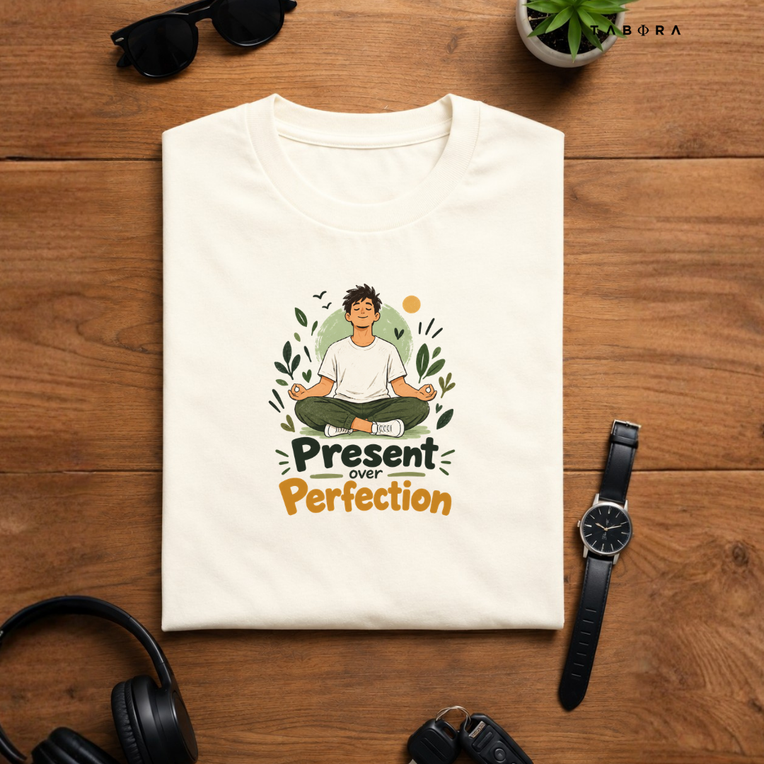 Present Over Perfect Regular fit Tee
