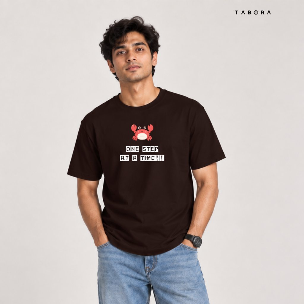 One Step At a Time Regulat Fit Tee