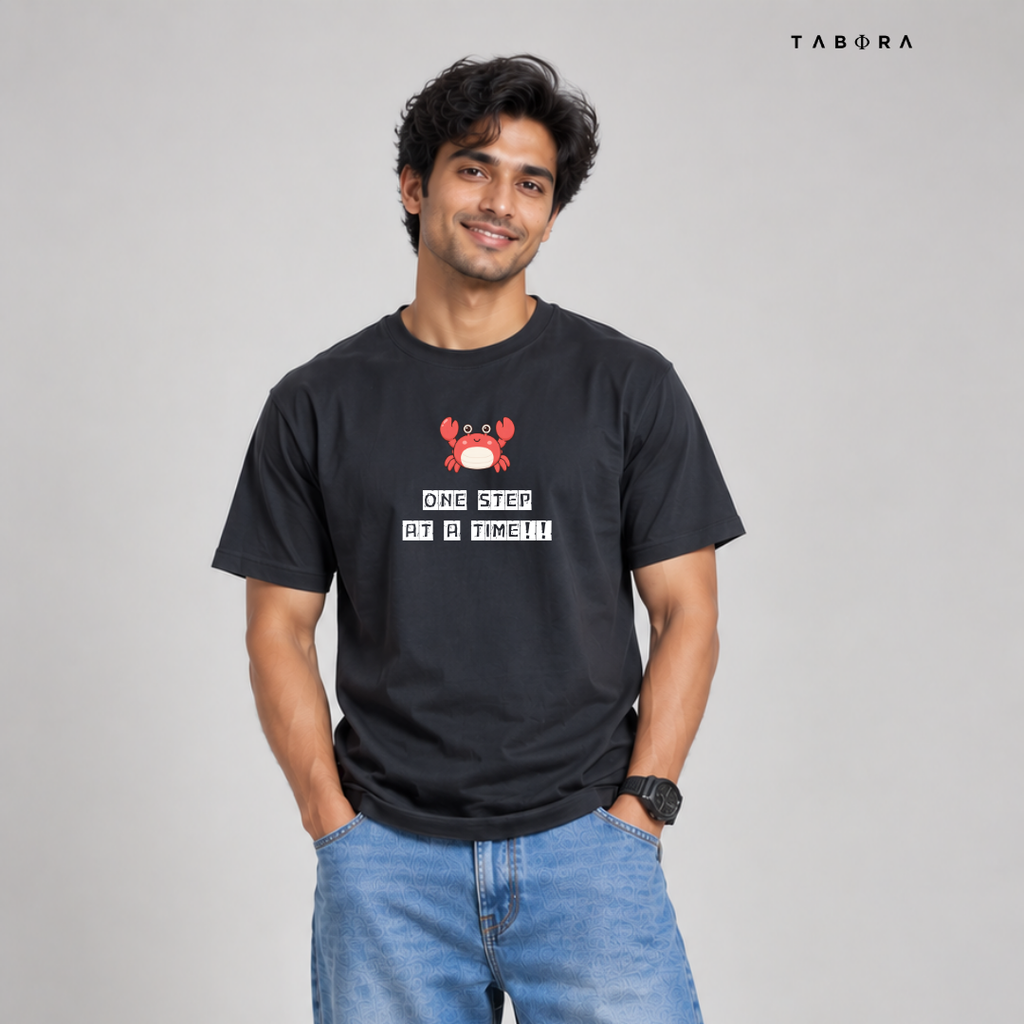 One Step At a Time Regulat Fit Tee