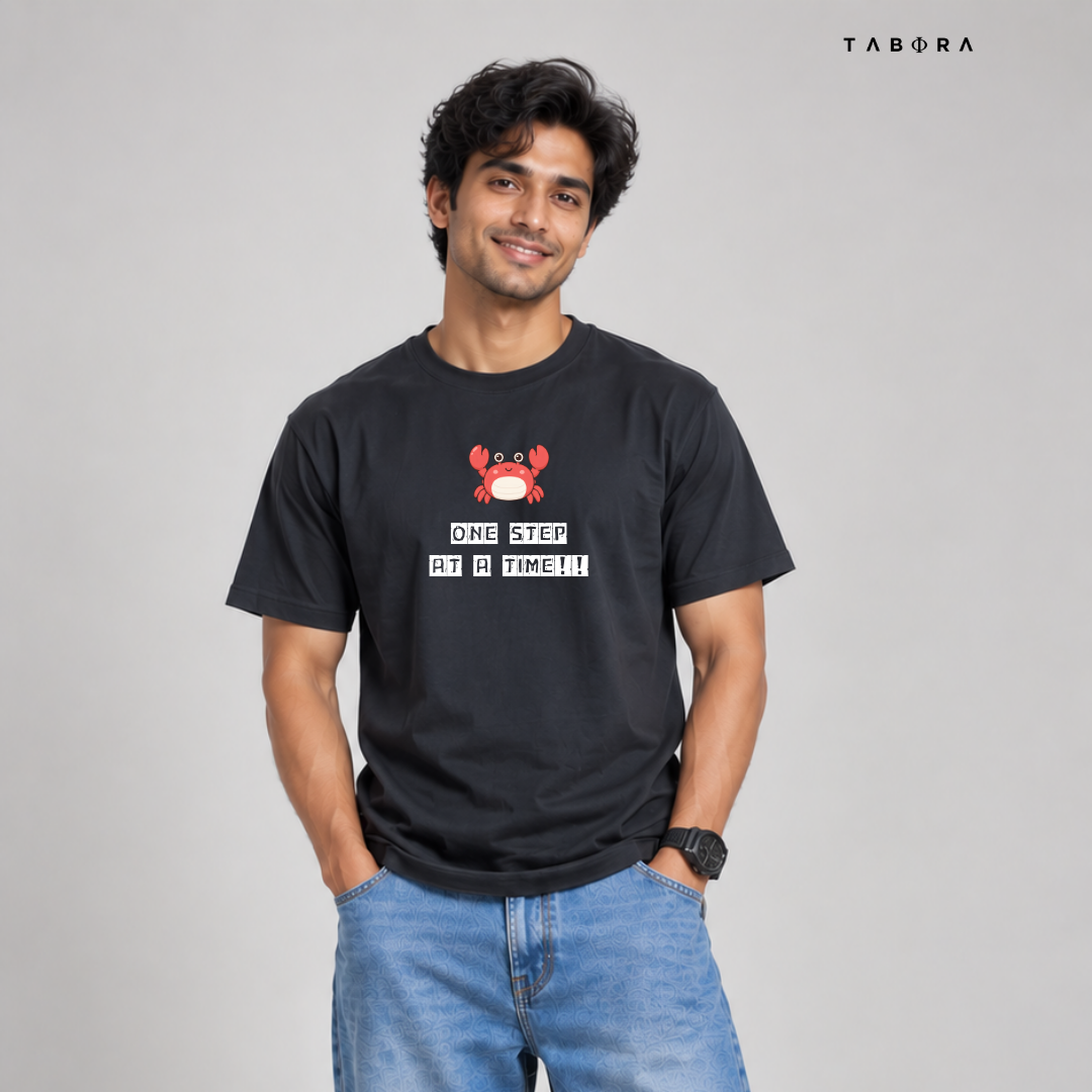 One Step At a Time Regulat Fit Tee