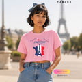 Paris Wanderlust Crop Top