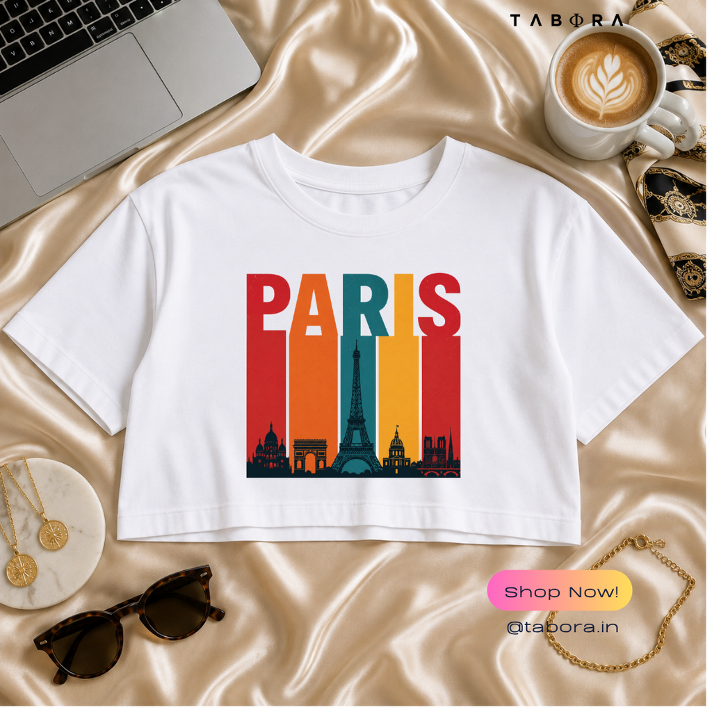 Paris Funk Crop Top