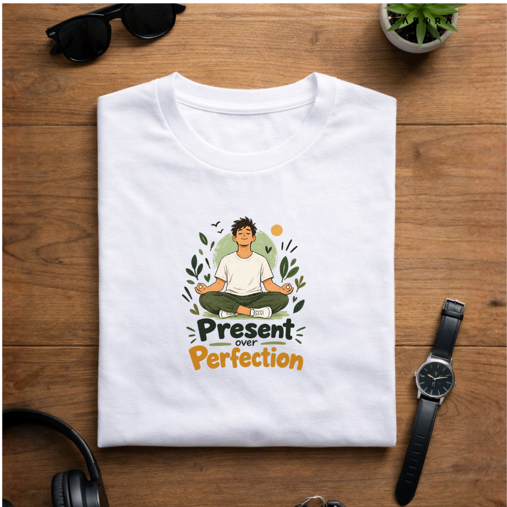 Present Over Perfect Regular fit Tee