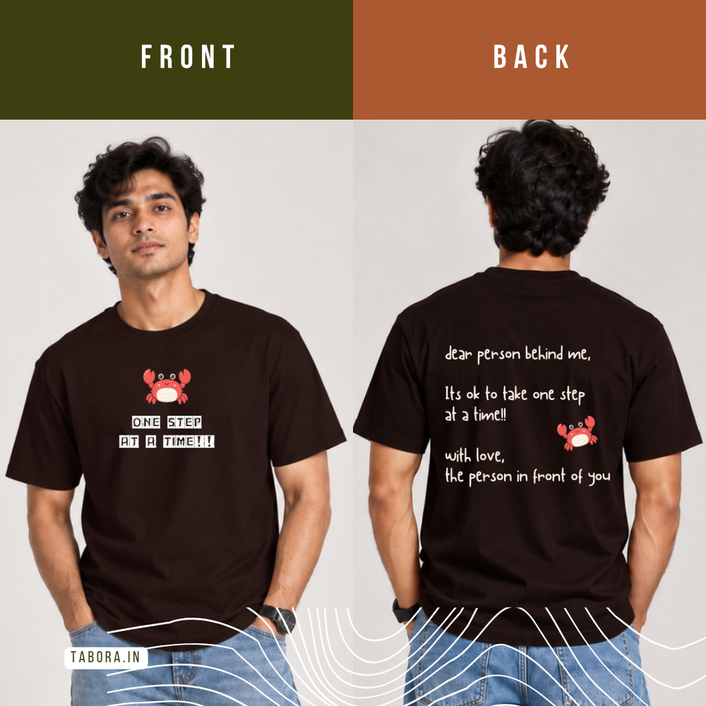 One Step At a Time Regulat Fit Tee