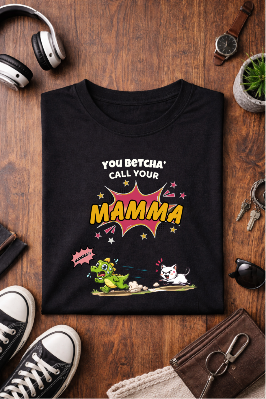 Mamma Oversized Graphic Tee