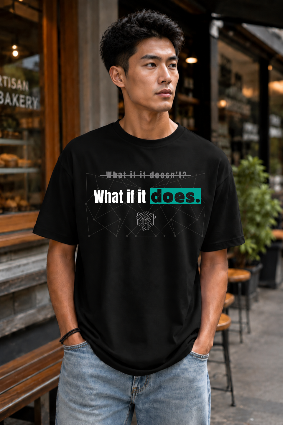What if Unisex Oversized Standard Tee