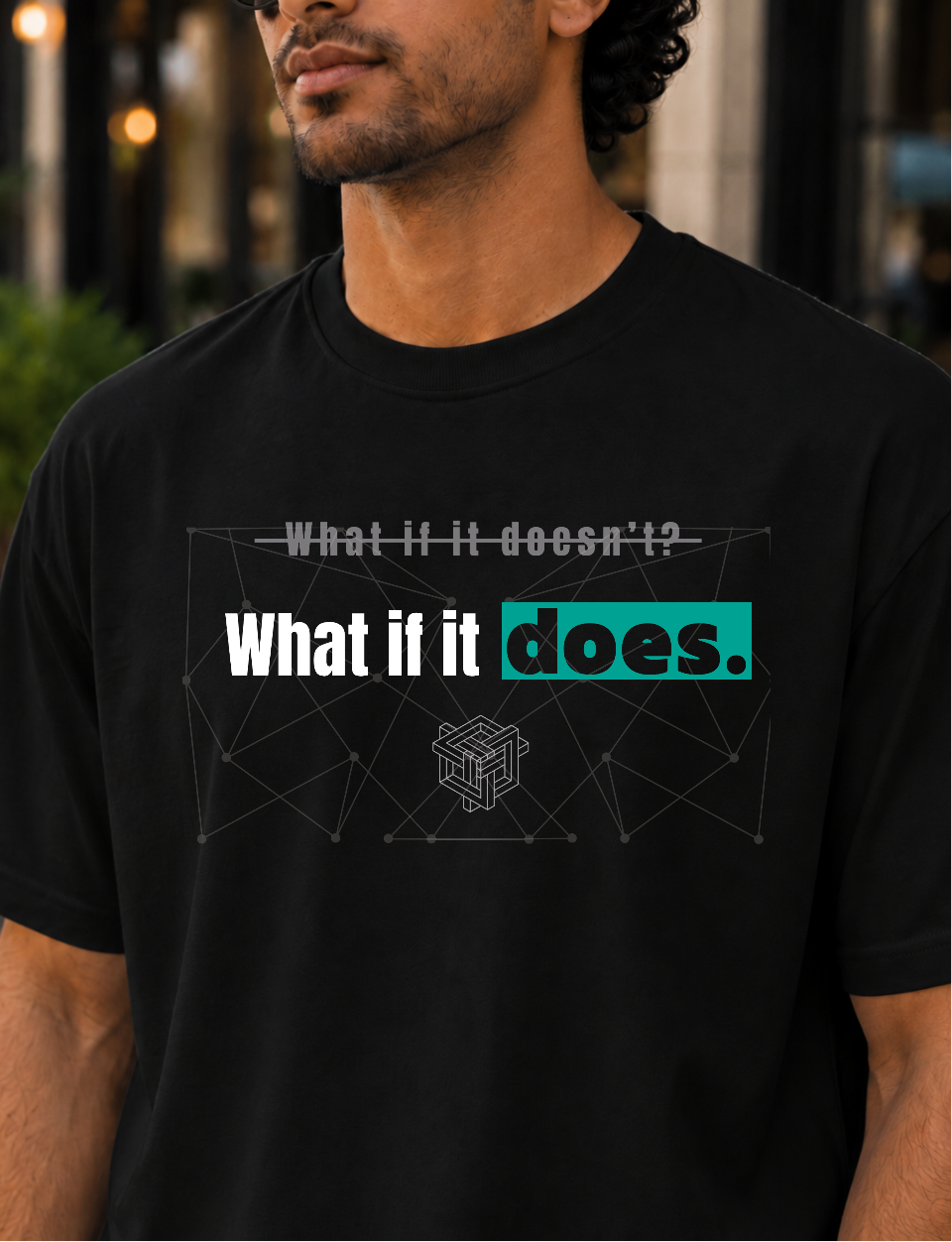 What if Unisex Oversized Standard Tee