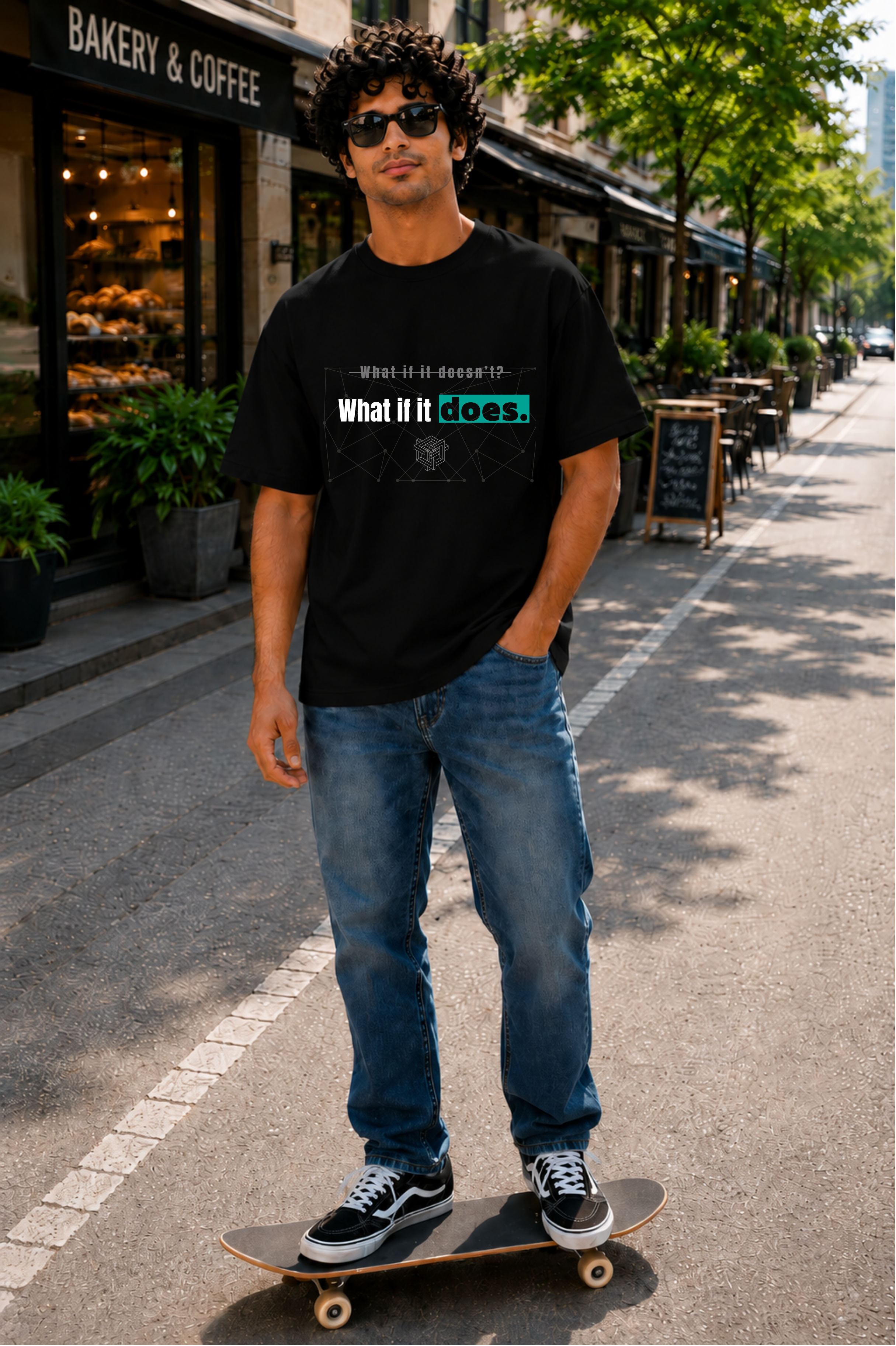 What if Unisex Oversized Standard Tee
