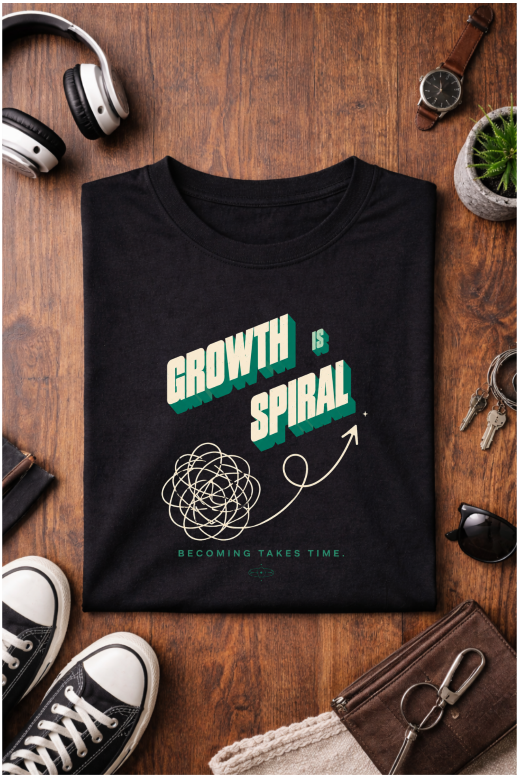 Spiral Theory Oversized Tee